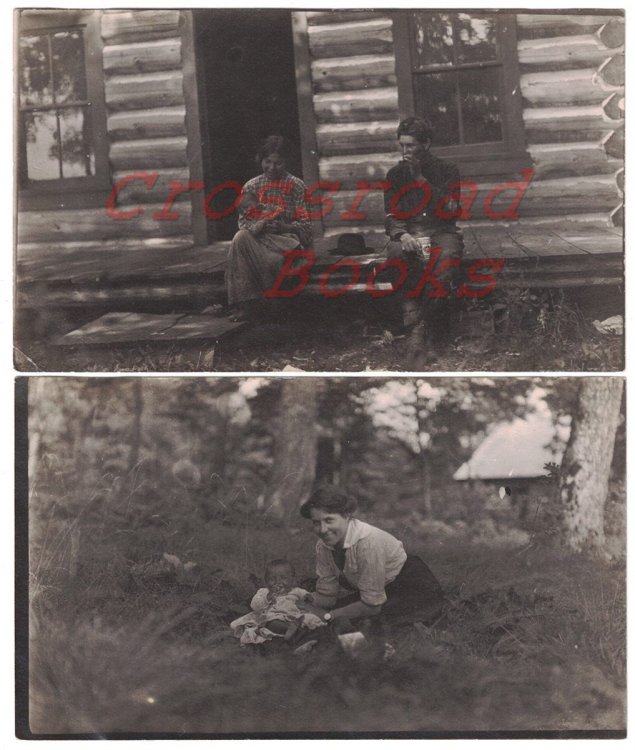 Lot of Two Photographs: American Indian Related [circa 1910s] [Wisconsin]