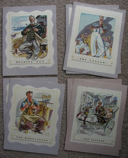 Canada Steamship Lines Menu (T.S.S. Tadoussac) [A quantity of 7 menus]