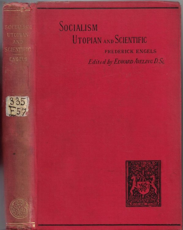 Image for Socialism Utopian and Scientific Socialism Utopian and Scientific