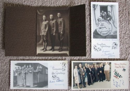 Lot of Four World War 1 related photographs.