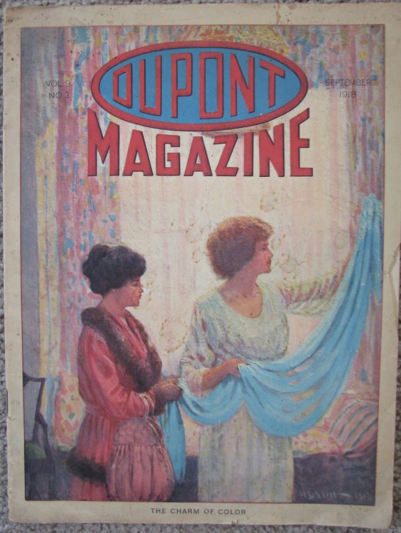 Du Pont Magazine: A Review of American Industrial Progress (Volume IX, Number 3, September, 1918)