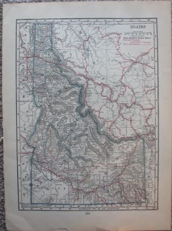 Map of Idaho [Auto Routes]