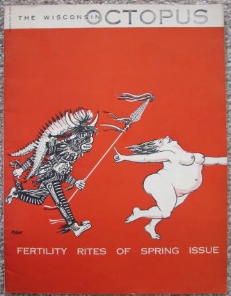 The University of Wisconsin Octopus, Volume 33, Number 6, May, 1955 [Fertility Rites of Spring Issue]