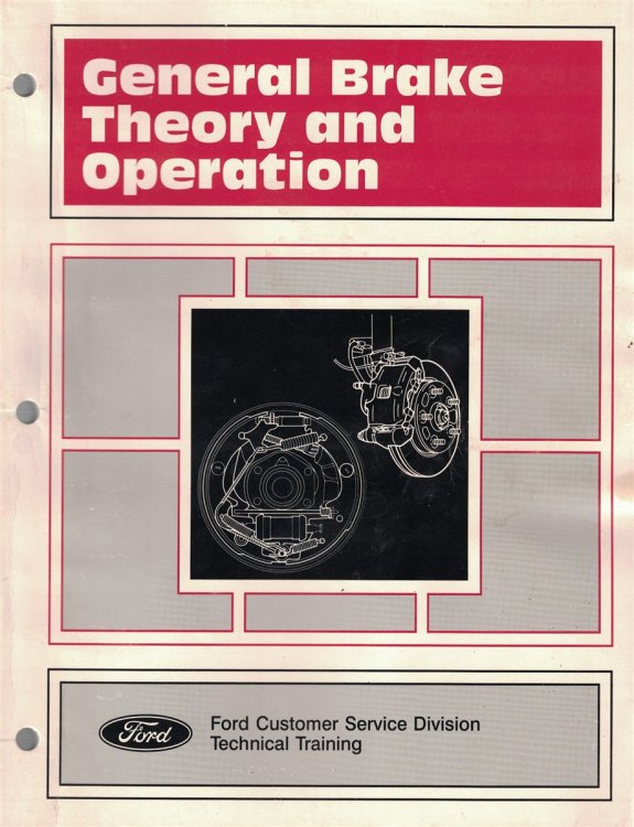 Ford - General Brake Theory and Operation [1994]