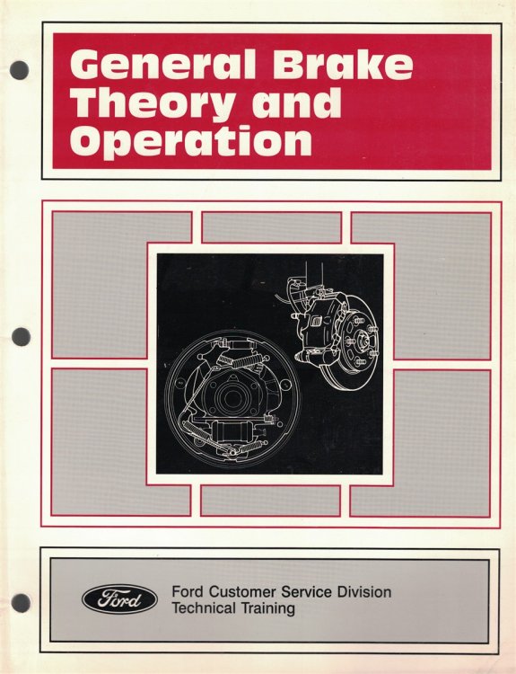 Ford - General Brake Theory and Operation [1994]