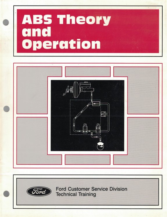 Ford - ABS Theory and Operation [1994]