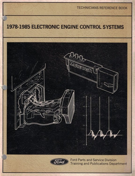[Ford] 1978 - 1985 Electronic Engine Control Systems (Technician's Reference Book)
