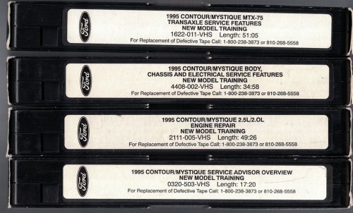 [Lot of 4] 1995 [Ford/Mercury] Contour/Mystique 