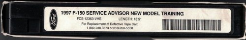 Ford 1997 F-150 Service Advisor New Model Training service/repair tape [VHS]