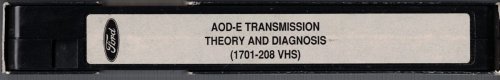 Ford - AOD-E Transmission Theory and Diagnosis [VHS]