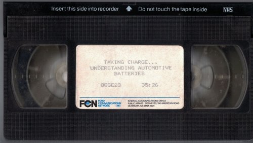 Ford Communications Network: Taking Charge. Understanding Automotive Batteries [VHS]