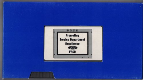 Ford: Promoting Service Department Excellence [VHS]