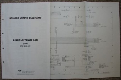 1989 Ford Car Wiring Diagrams: Lincoln Town Car (E9VB) [Loose Leaf]