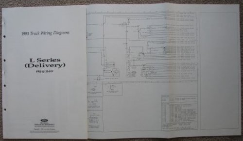 1993 Ford Truck Wiring Diagrams: L Series (Delivery) [Loose Leaf]
