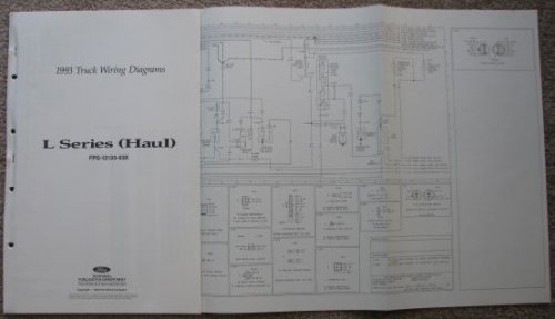 1993 Ford Truck Wiring Diagrams: L Series (Haul) [Loose Leaf]