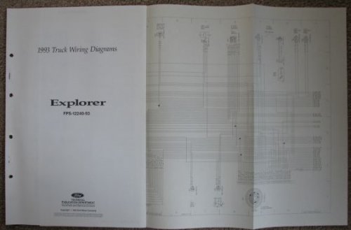 1993 Ford Truck Wiring Diagrams: Explorer [Loose Leaf]
