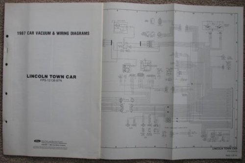 1987 Ford Car Vacuum & Wiring Diagrams: Lincoln Town Car [Loose Leaf]