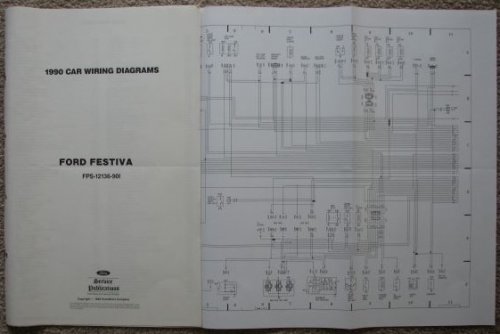 1990 [Ford] Car Wiring Diagrams: Festiva [Loose Leaf]