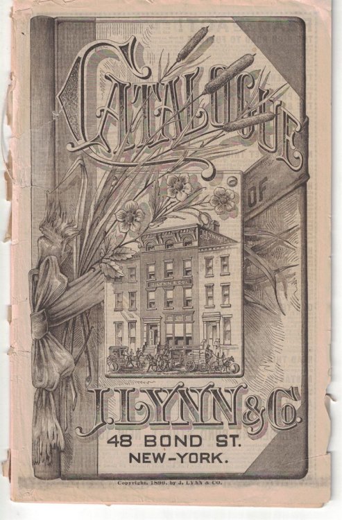 J. Lynn & Co. Catalogue [(1890)] [Jewelry, Pocket Knives, etc.]