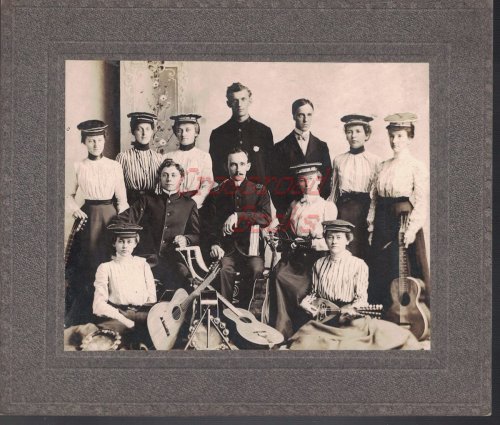 Vintage Photograph of Salvation Army Band