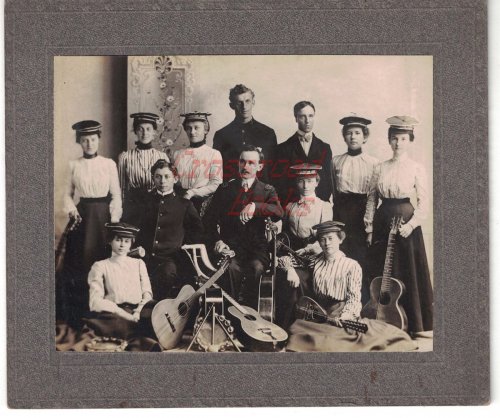 Vintage Photograph of Salvation Army Band