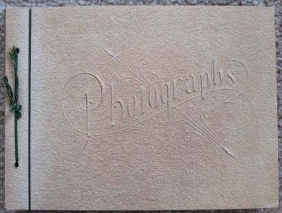 Vintage Photograph Album, with photographs [Whitewater, Wisconsin area, circa 1900]