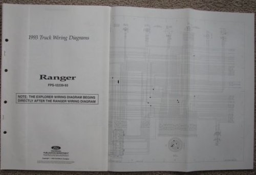 1993 Ford Truck Wiring Diagrams: Ranger [Loose Leaf]