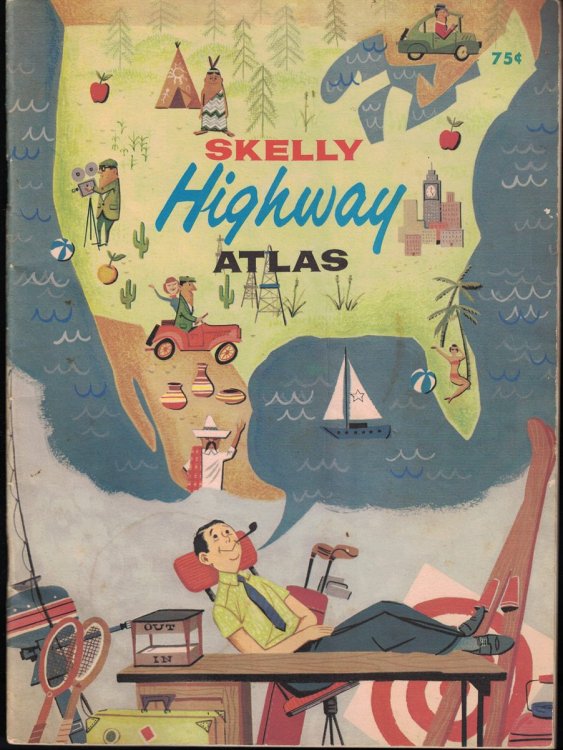 Skelly Highway Map [booklet] (1959)