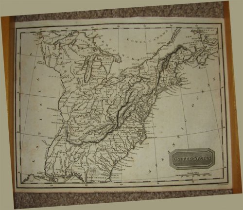[Vintage Map] United States [Alexander Findlay / Thomas Kelly] [circa 1814]