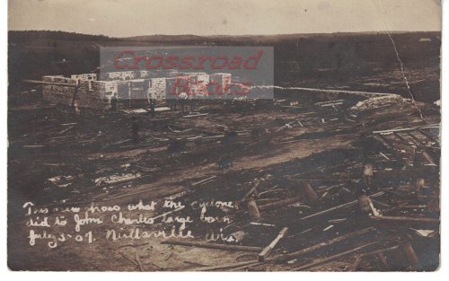 Postcard / RPPC: Neillsville, Wisconsin Cyclone [1907] [tornado]