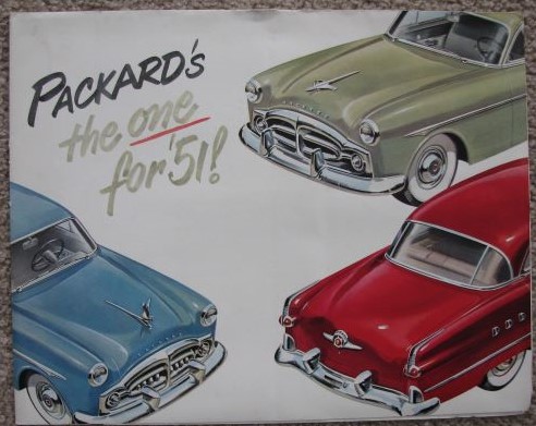 Packard's the one for '51! [1951 Dealer Sales Brochure]