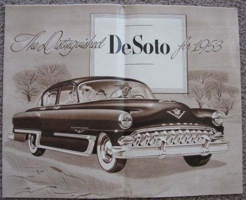 The Distinguished DeSoto for 1953 [1953 Dealer Sales Brochure]