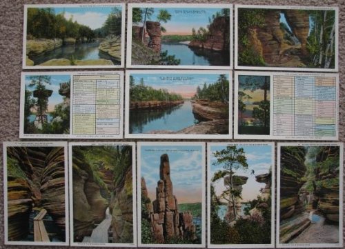 [Lot of 11] Wisconsin Dells Postcards [vintage]