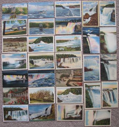 [Lot of 30] Niagara Falls Postcards [vintage]