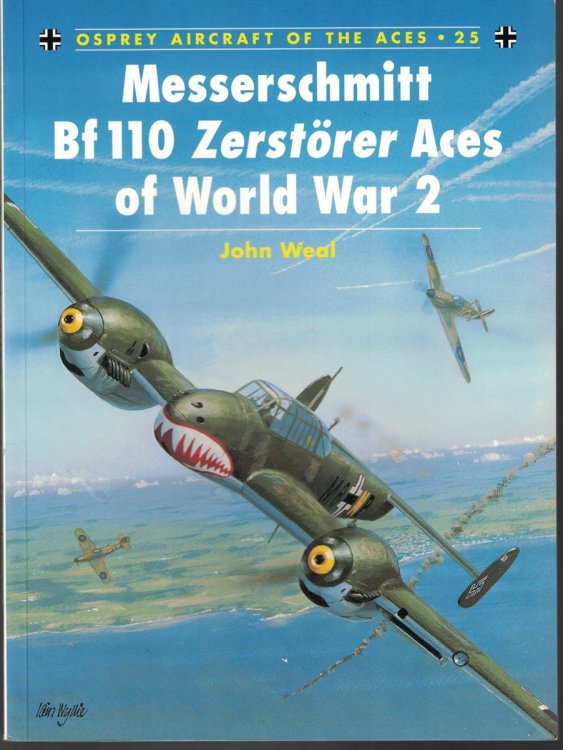 Messerschmitt Bf 110 Zerstorer Aces of World War 2 Osprey Aircraft of the Aces -#25