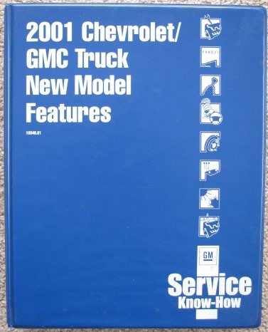 GM 2001 Chevrolet/GMC Truck New Model Features [GM Service Know-How Training Book and VHS Tape]