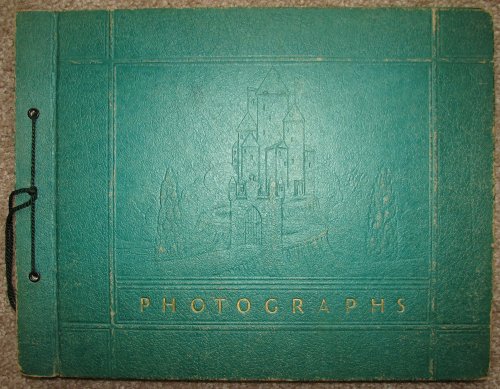 Vintage (circa 1930's) Photograph Album, with photographs - mostly of Wisconsin, but also Arizona and Michigan [180+ photos & postcards]