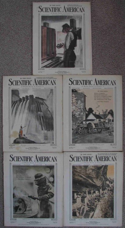 Scientific American, A Weekly Review of Progress; Includes five issues for May 1920 (May 1, May 8, May 15, May 22, and May 29)