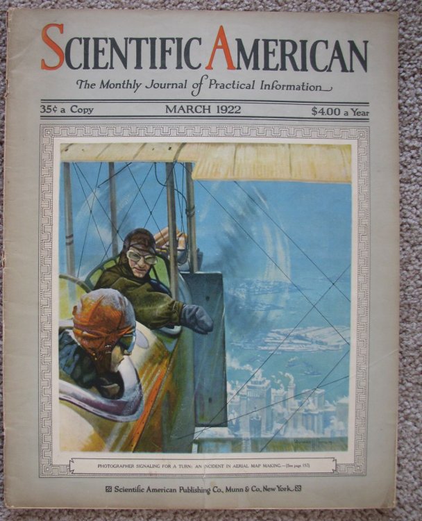 Scientific American, A Monthly Journal Of Practical Information; March, 1922