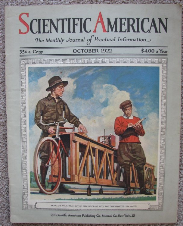 Scientific American, A Monthly Journal Of Practical Information; October, 1922