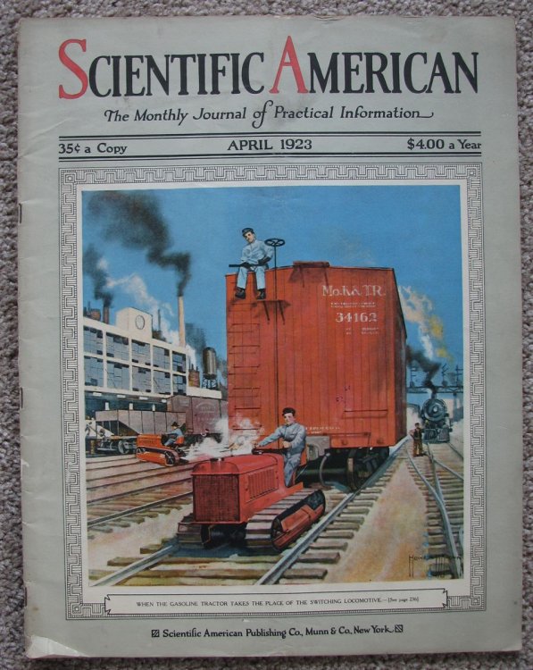 Scientific American, A Monthly Journal of Practical Information; April, 1923