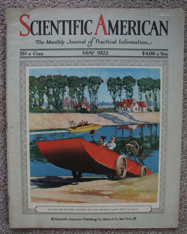 Scientific American, A Monthly Journal of Practical Information; May, 1923