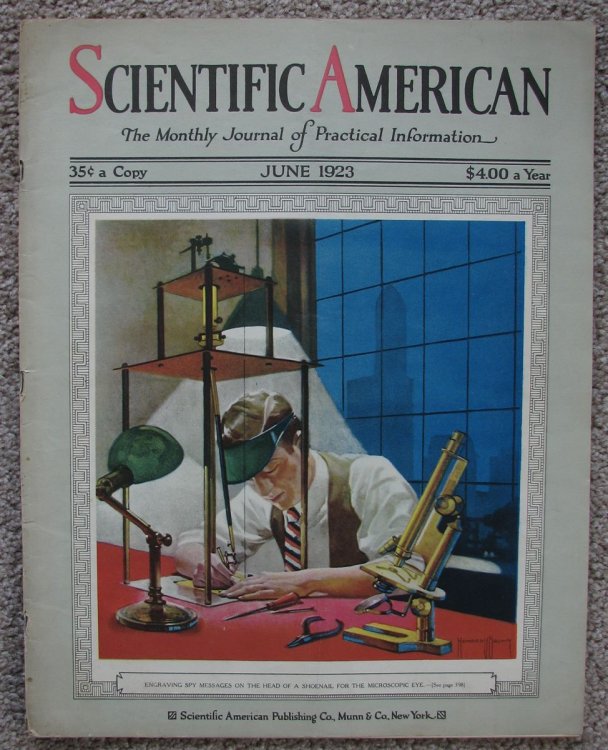 Scientific American, A Monthly Journal of Practical Information; June, 1923