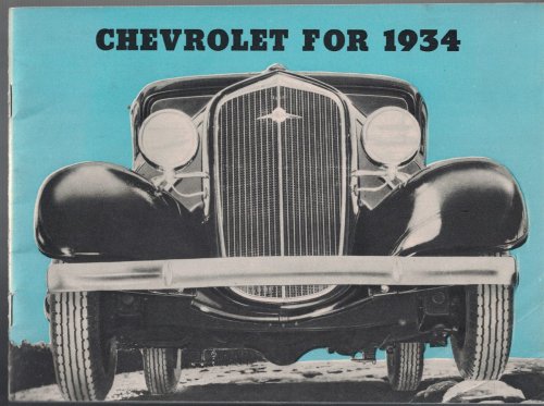 Chevrolet for 1934 [brochure]