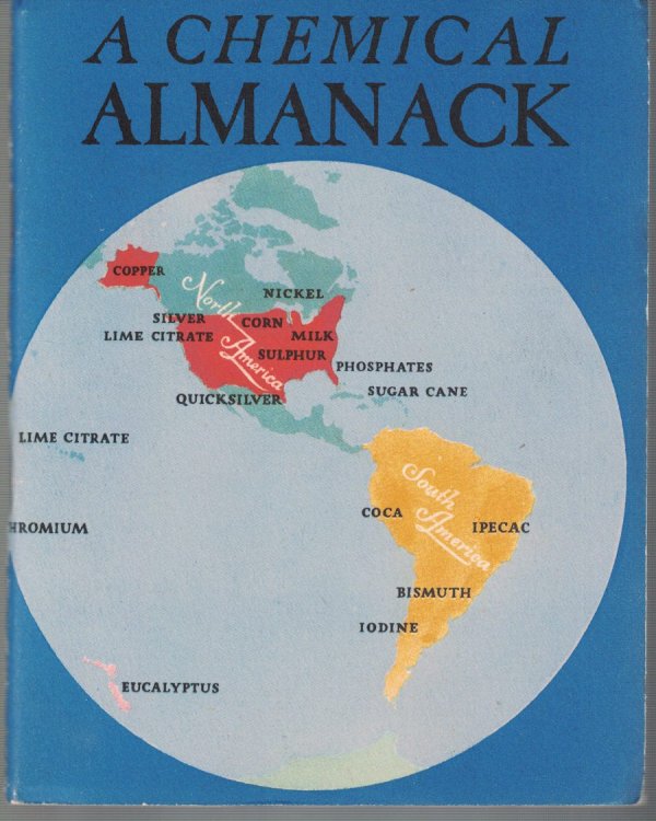 A Chemical Almanack [acquired at the 1933 Chicago World's Fair] [ephemera] [printed for Merck & Co.]