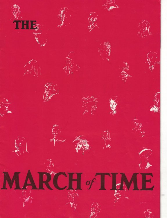 The March of Time brochure [acquired at the 1933 Chicago World's Fair] [ephemera] [Time Magazine]