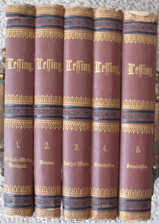 Lessings Werke, 5 volume set