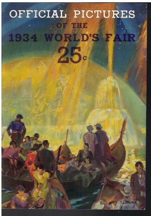 Official Pictures of the 1934 World's Fair [booklet]