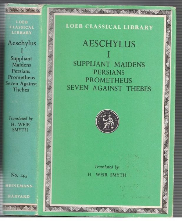 Aeschylus (volume 1 Only)