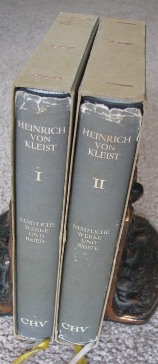 Heinrich von Kleist: Samtliche Werke und Briefe (2 volume set)